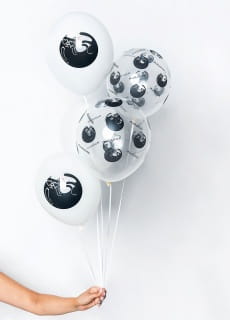 Balony gumowe KOTEK (5szt.)