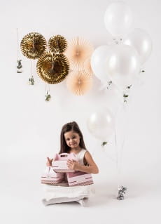 Balony lateksowe per�owe IHS balony komunijne (6szt.)