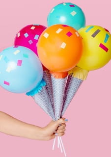 Balony pastelowe POMARACZOWE 30cm (100szt.)