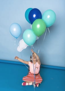 Balony pastelowe ZIELONE 30cm (100szt.)