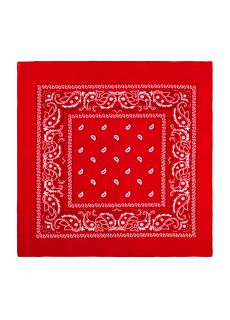 Czerwona bandana KOWBOJSKA bandana kowbojska bandana na g�ow� bandana chusta na g�ow�