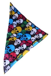 Bandana kolorowe czachy