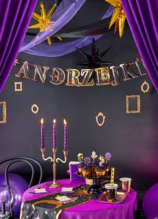 Dekoracja sali na andrzejki BANER ANDRZEJKOWY dekoracja na andrzejki dekoracja andrzejkowa andrzejki dekoracja
