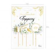 Baner CHRZEST �WI�TY z�oty 150cm
