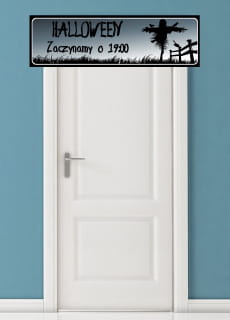 Baner na Halloween 1 - 125cm x 38cm