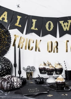 Girlanda HALLOWEEN czarna (175cm)