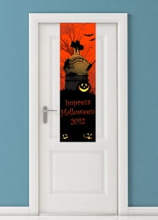 Baner halloween GROBOWIEC -125cm x 38cm