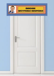 Baner personalizowany ze zdj�ciem KROPKI - 125cm x 38cm
