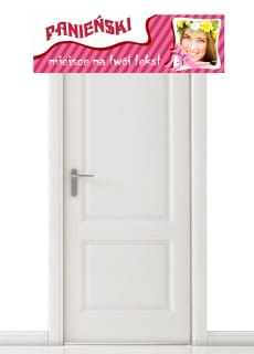 Baner ze zdj�ciem na wiecz�r panie�ski - 125x38cm
