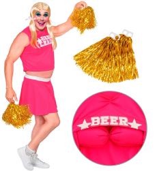 �mieszny str�j BEERLEADERKA cheerleaderka - M/L str�j cheerleaderki kostium cheerleaderki