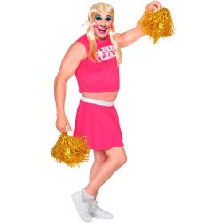�mieszny str�j BEERLEADERKA cheerleaderka - M/L str�j cheerleaderki kostium cheerleaderki