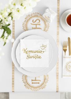 Bie�nik komunijny IHS Komunia �wi�ta 5m x 30cm