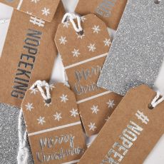 Bileciki �wi�teczne CHRISTMAS METALLICS (9szt.)
