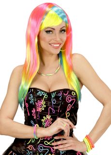 Bransoletki koralikowe NEON bi�uteria lata 80 bi�uteria lata 80 bi�uteria retro dodatki lata 80 bransoletki neonowe