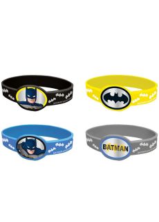 Opaski silikonowe BATMAN (4szt.)