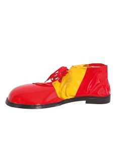 Czerwone BUTY KLAUNA buty czerwone klaun buty dodatek do stroju buty do kostiumu