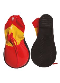 Czerwone BUTY KLAUNA buty czerwone klaun buty dodatek do stroju buty do kostiumu