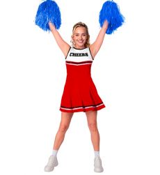 Str�j CHEERLEADERKA czerwony - S