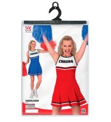 Str�j CHEERLEADERKA czerwony - L