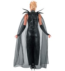 Str�j damski na Halloween CZARNY CHARAKTER - S elegancki kostium damski kostium fantasy str�j czarny charakter