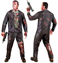 Str�j na Halloween CYBORG zombie - XXL