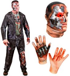 Str�j na Halloween CYBORG zombie - XXL