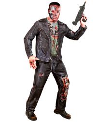 Str�j na Halloween CYBORG zombie - M
