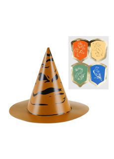 Czapeczki HARRY POTTER Tiara Przydzia�u 6szt. dekoracje harry potter dekoracje urodzinowe harry potter