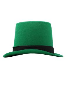 Czapka �W. PATRYKA zielona kapelusz leprechauna czapka irlandzka kapelusz skrzata leprechauna