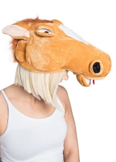 Czapka KO przebranie za konia