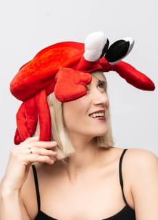 mieszna czapka KRAB