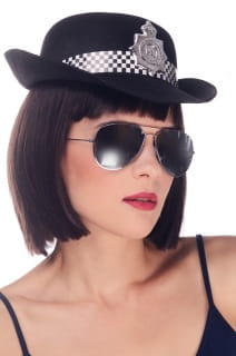 Kapelusz policjantki