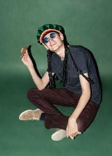 Czapka RASTA dredy peruka