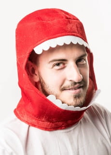 Czapka ROBAK przebranie na Animal Party