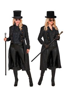Czarny P�ASZCZ WIKTORIA�SKI piracki - XL