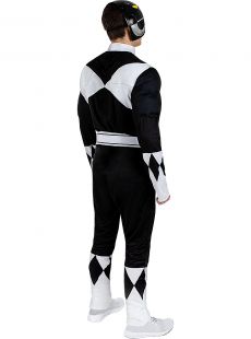 Str�j POWER RANGER czarny - M