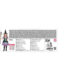 Str�j CZAROWNICY dla dziewczynki 104cm