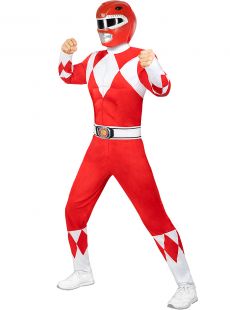 Czerwony he�m kask POWER RANGER