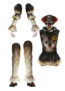 Dekoracja hallowenowa KLAUN 180 cm 