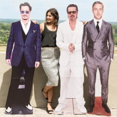 Kartonowa posta� BRAD PITT prezent dla fana