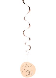 Dekoracja na 30 urodziny ELEGANT BLUSH