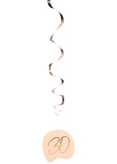 Dekoracja na 30 urodziny ELEGANT BLUSH