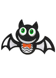 Dekoracja na halloween dla dzieci NIETOPERZ �wiec�cy