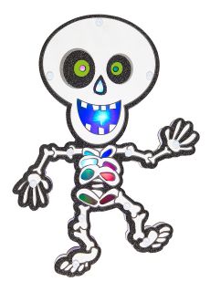 Dekoracja �cienna na Halloween - SZKIELECIK