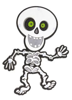 Dekoracja �cienna na Halloween - SZKIELECIK
