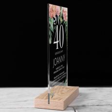 Dekoracja urodzinowa sto�u STATUETKA