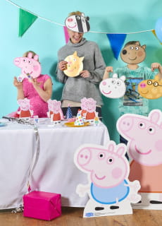 Dekoracje WINKA PEPPA tekturowe (11szt.)
