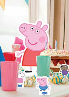 Dekoracje WINKA PEPPA tekturowe (11szt.)