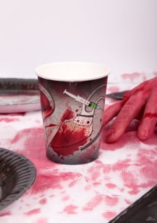 Obrus dekoracja stou na Halloween KRWAWE HALLOWEEN