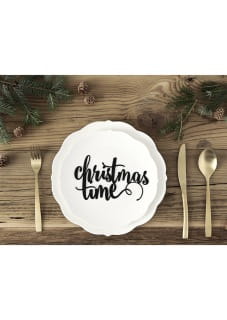 Dekoracja �wi�teczna CHRISTMAS TIME (1szt.)